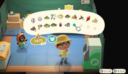 あつまれどうぶつの森：ポケットの容量を増やす方法（すぐポケットがいっぱいになるのを防ぐ方法）