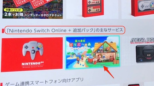 ニンテンドースイッチオンライン+追加パック