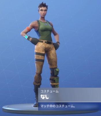フォートナイトの初期スキン