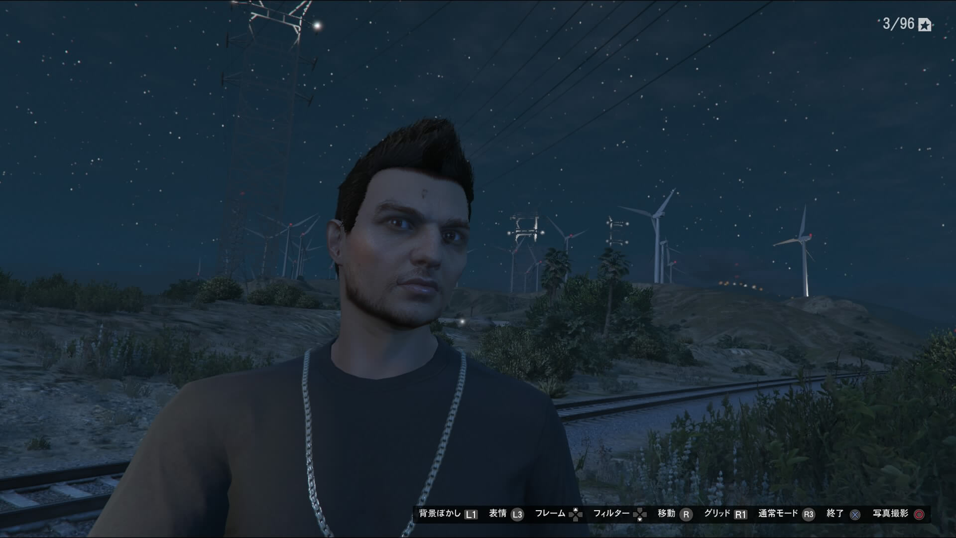 PS4版GTA5のスマホで自撮りをする方法