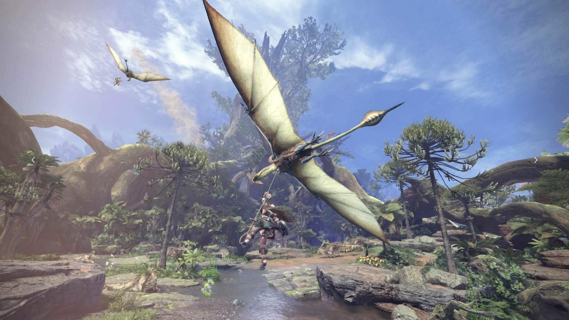 【モンハンワールド】シングルプレイで救難信号を出した場合、マルチプレイの難易度に変更される。