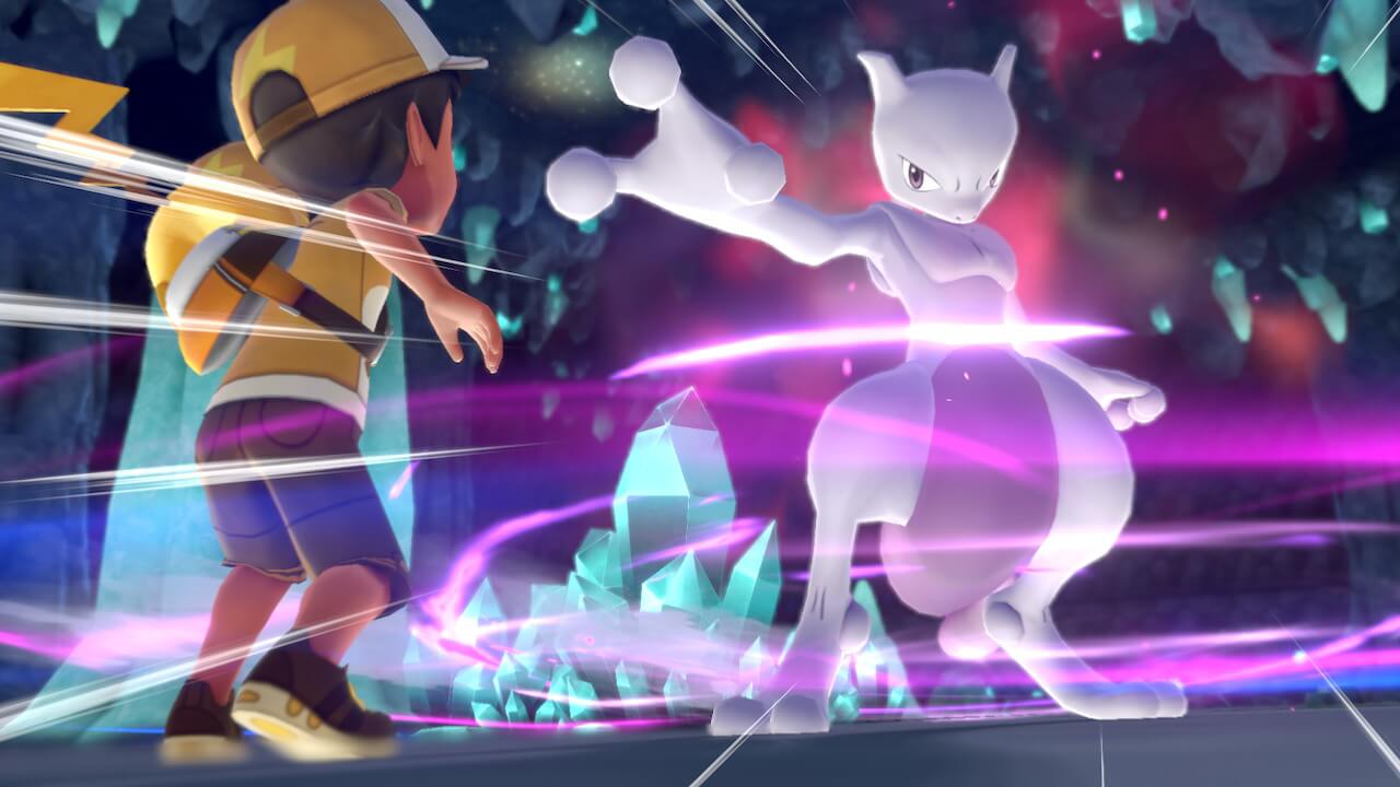 ポケモンレッツゴーのミュウツー