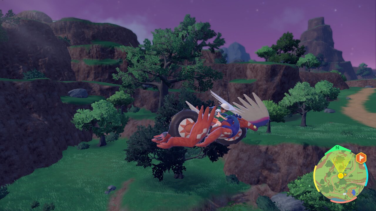 【ポケモンSV】コライドン・ミライドンで空を飛ぶ方法【滑空のやり方】※ネタバレ注意