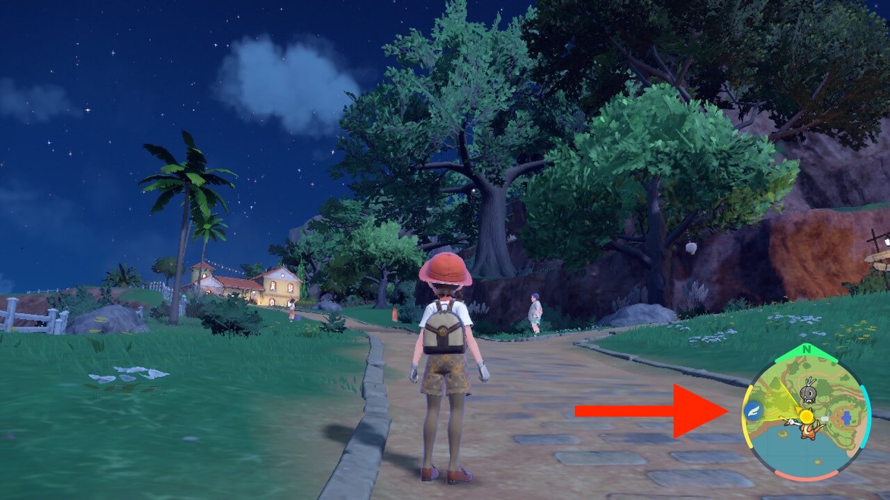 【ポケモンSV】ミニマップを北固定にする方法