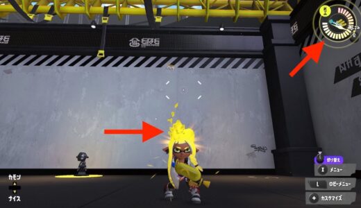 【スプラトゥーン3】キャラの頭がメラメラと燃えるように光る原因