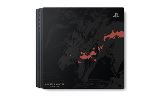 PlayStation4 Pro MONSTER HUNTER WORLD LIOLAEUS EDITION