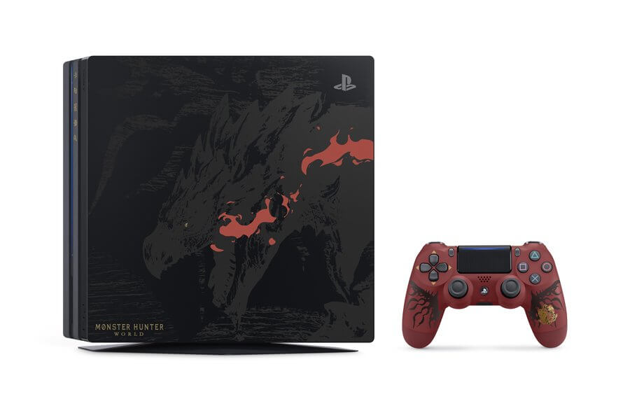 PlayStation4 Pro MONSTER HUNTER WORLD LIOLAEUS EDITION