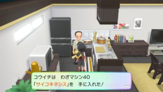 ヤマブキシティのサイコキネシスをくれる人の家