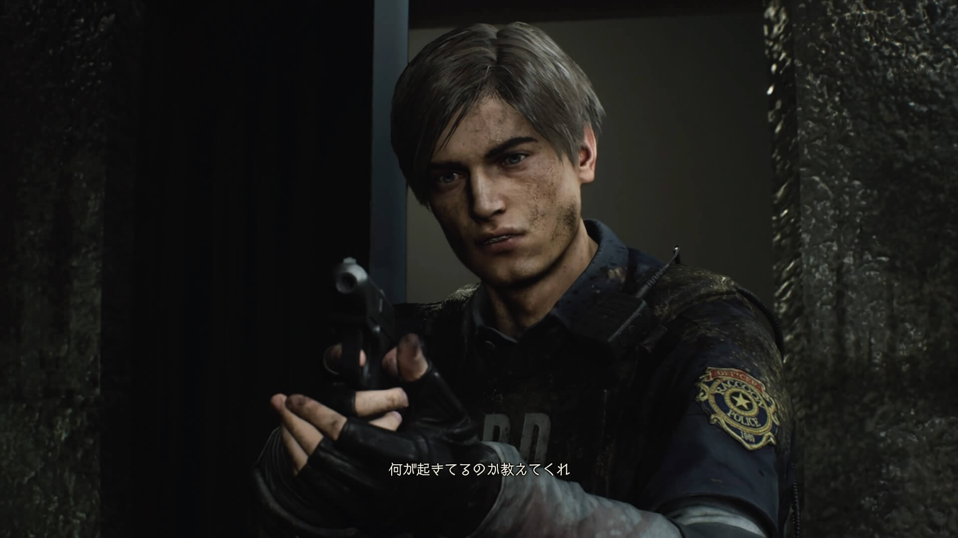 バイオre2 レオンのケツアゴについて思った事を正直に話す