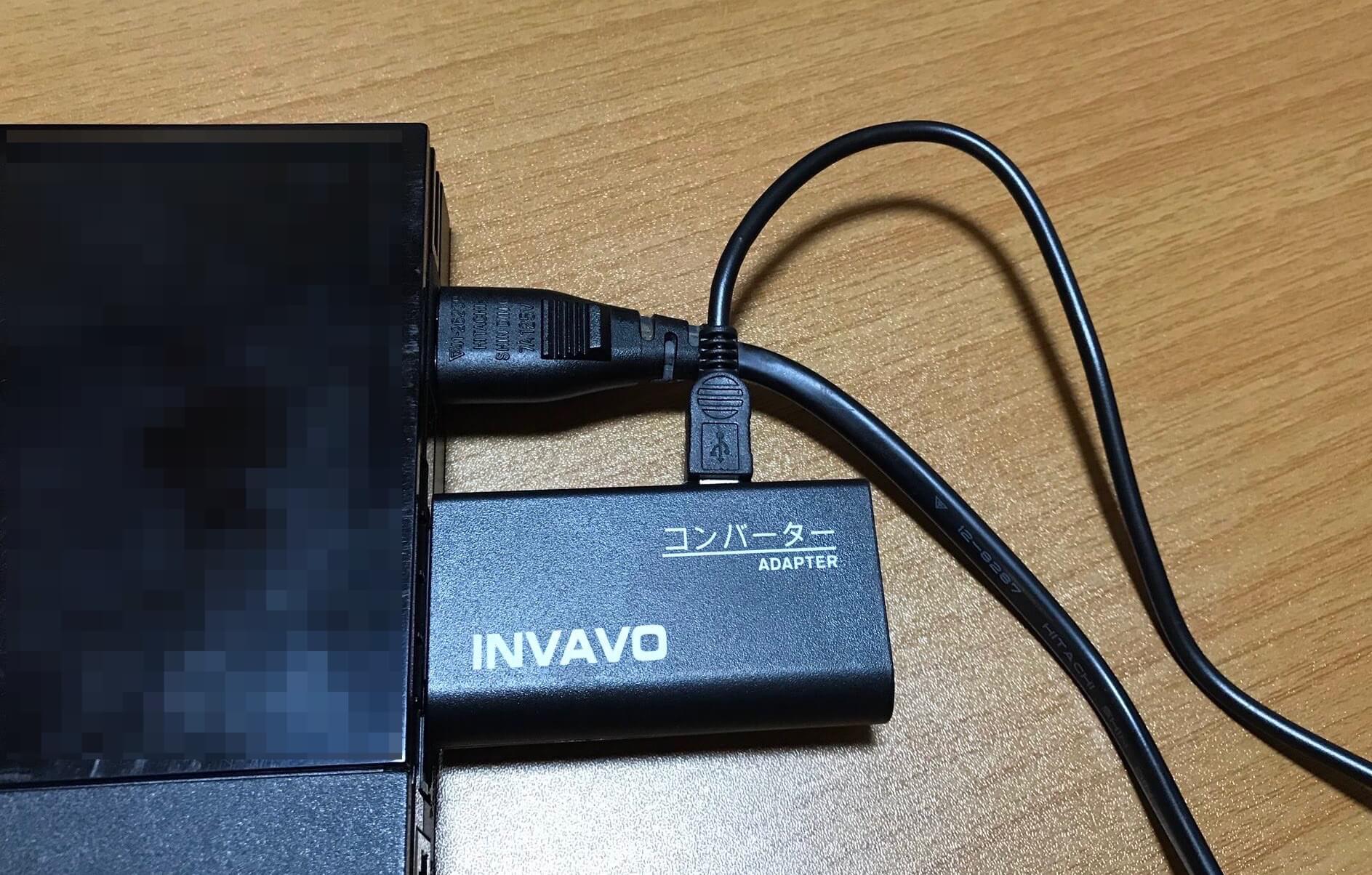 INVAVO製 PS2専用HDMI接続コネクター