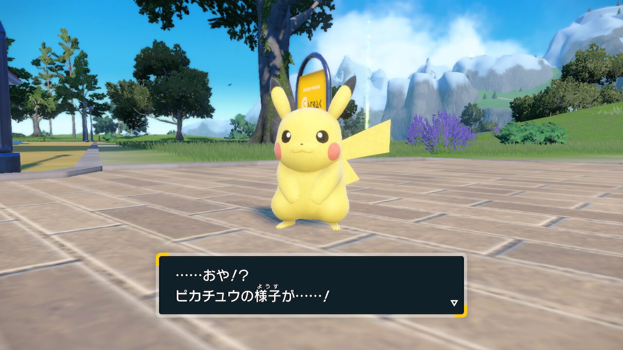 ポケモンsv 早期購入特典のテラスタイプひこうのピカチュウはライチュウに進化できるのか