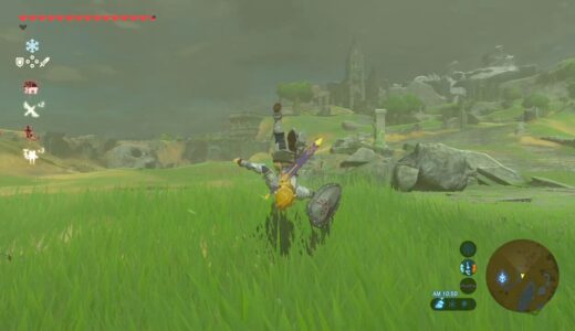 【ゼルダBotW】バク宙のやり方【ブレワイ】