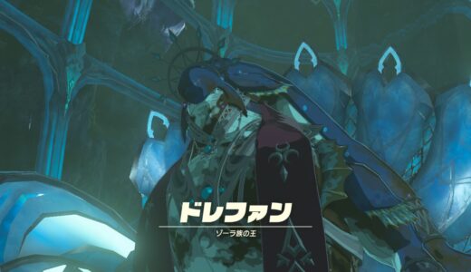 【ティアキン】ドレファン王がいる場所。清流の御所への行き方【ゼルダの伝説ティアーズオブザキングダム】