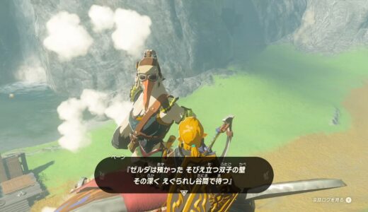 【ティアキン】ゼルダ誘拐事件!?イーガ団は双子山のどこにいるのか?【ゼルダの伝説ティアーズオブザキングダム】