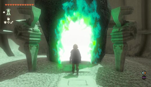 【ティアキン】途中で祠の外に出る方法【ゼルダの伝説ティアーズオブザキングダム】