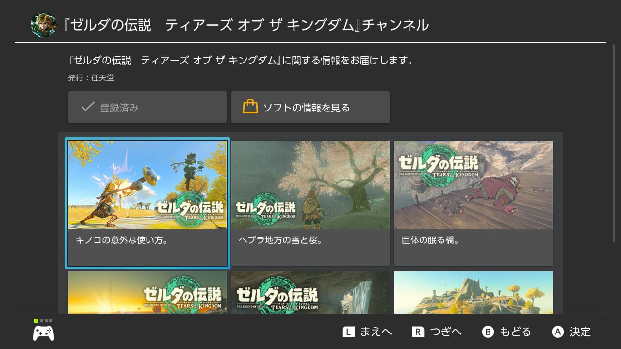 ゼルダの伝説ティアーズオブザキングダム